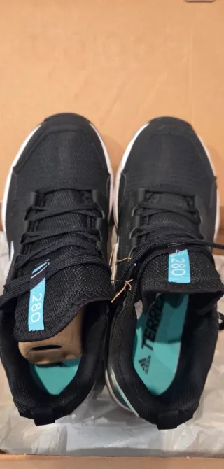 Scarpe Adidas Terrex Nero/Turchese Taglia 37