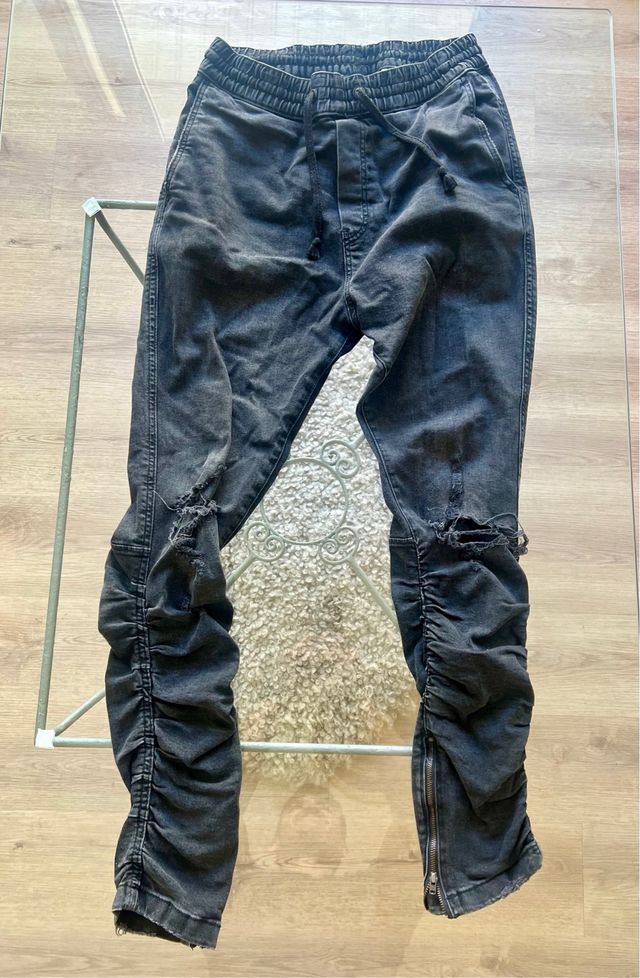 Pantalón H&M Gris Elástico