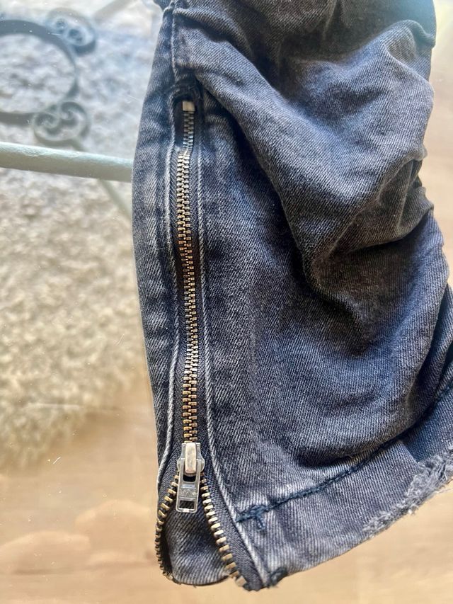 Pantalón H&M Gris Elástico