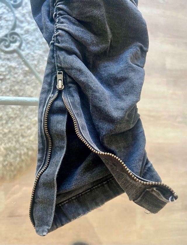 Pantalón H&M Gris Elástico