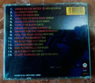 ROCK AID ARMENIA -The Earthquake álbum. Cd