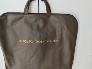 Adolfo Domínguez Abito Pantalone Rosso Taglia L