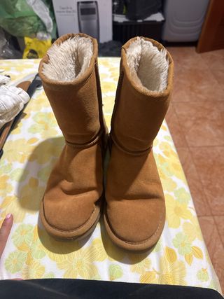 Botas marrones de invierno