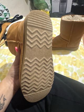 Botas marrones de invierno