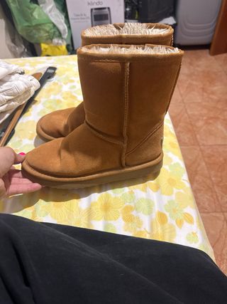 Botas marrones de invierno