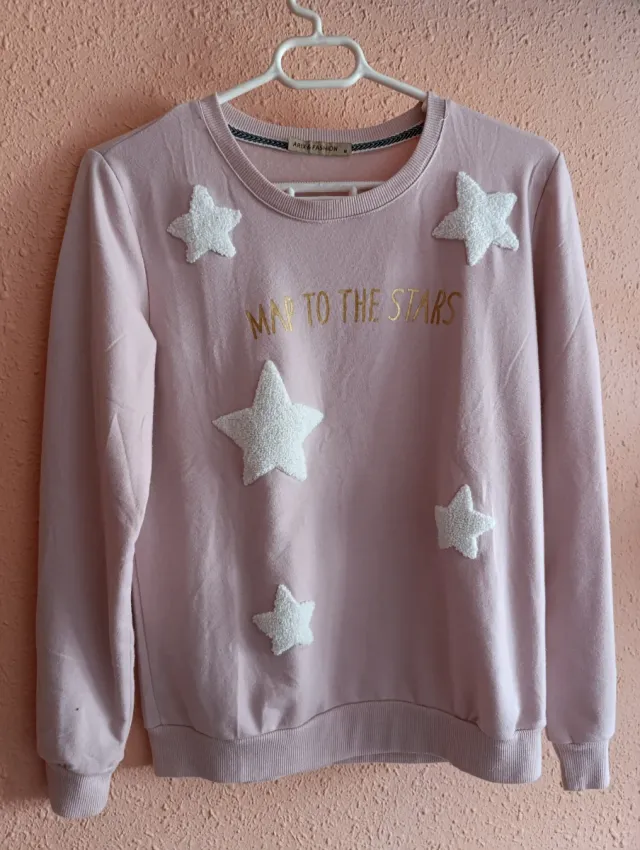 Sudaderas rosa, banca talla M las dos