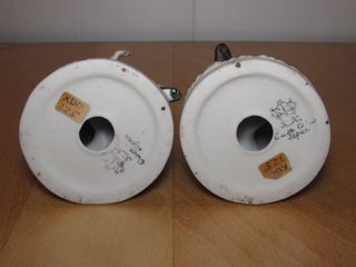 Figuras cerámica K.K Crown China Japón sello 60 ́s