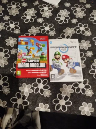 Mario Bros. Wii y Mario Kart Wii
