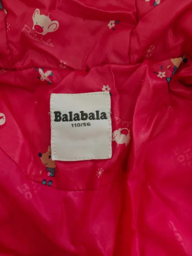 Piumino Balabala bambina 5 anni