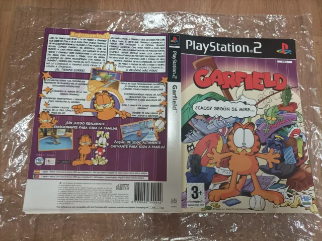 Carátula Garfield PlayStation 2