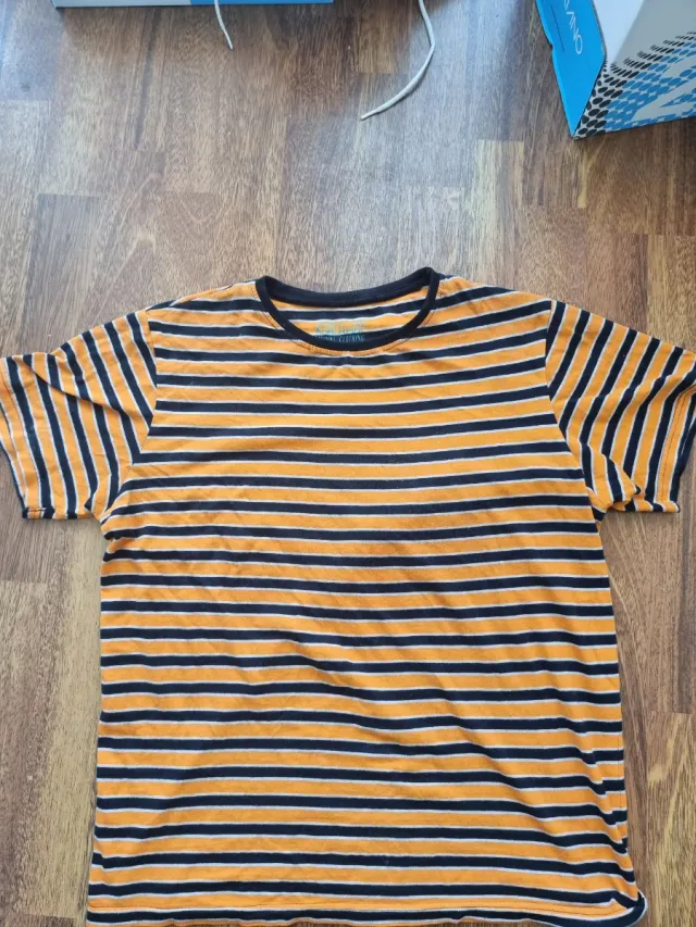 Camiseta Koala Bay Talla S Rayas Naranja