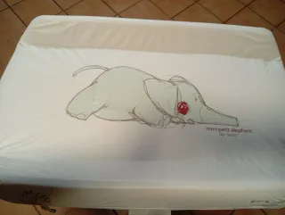 BAÑERA,CAMBIADOR (Jané)CON BANDEJA PARA ACCESORIOS