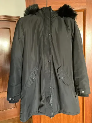 Abrigo invierno Schott Negro