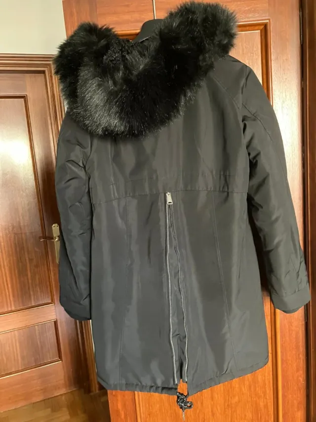 Abrigo invierno Schott Negro