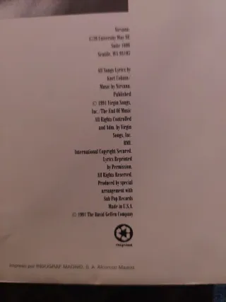 Vinilo Nirvana Nevermind