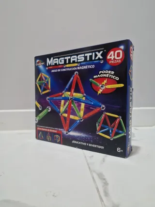 MagTastix Juego Construcción Magnético 39 Piezas