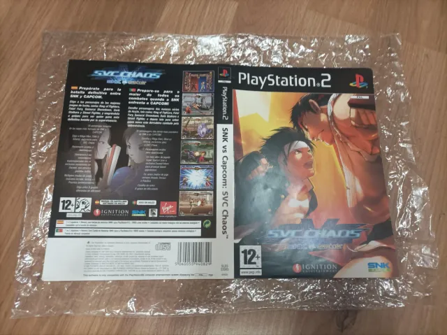 Carátula PS2 SNK vs Capcom: SVC Chaos