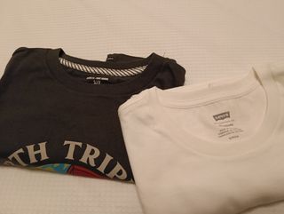 Pack camisetas chico Levis/Volcom Talla S