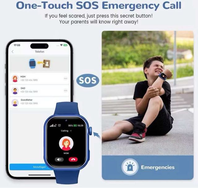 Orologio intelligente per bambini AIMIUVEI 4G