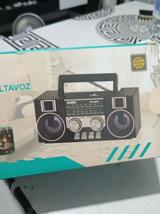 Radio SANDA SD-4028 Bluetooth y Radio