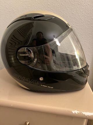 Casco Moto Shark Vision-R Becool Negro