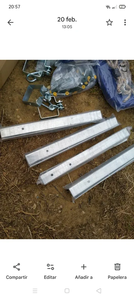 Parque infantil madera Wickey nuevo está en Huesca