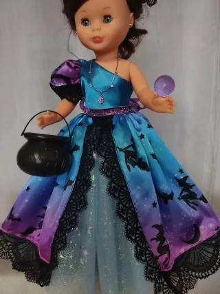Vestido+ Acc, Nuevo, Modelo Halloween para Nancys