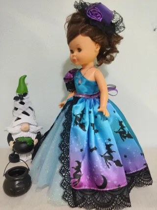 Vestido+ Acc, Nuevo, Modelo Halloween para Nancys