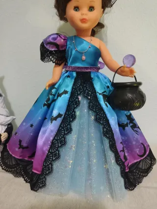 Vestido+ Acc, Nuevo, Modelo Halloween para Nancys