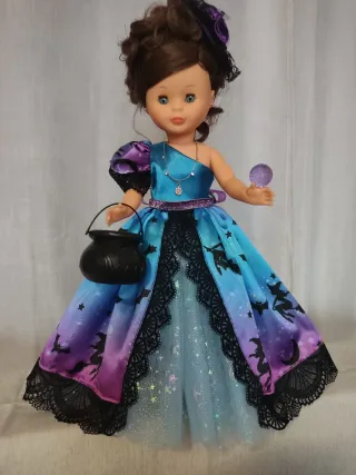 Vestido+ Acc, Nuevo, Modelo Halloween para Nancys