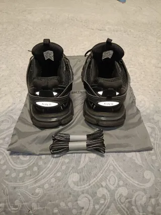 Balenciaga Track Talla 45 Negro Gris originales 