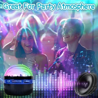 Proyector LED Q6 Star Light con mando - Color RGB