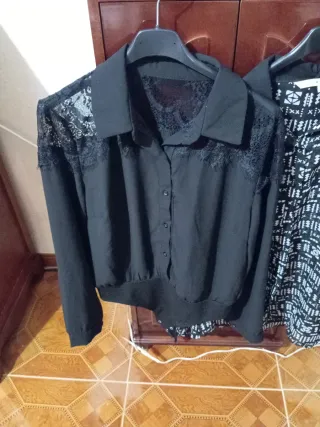 Lote 2 Camisas Mujer,T-M,las dos,6€,,1 sola 3,50€