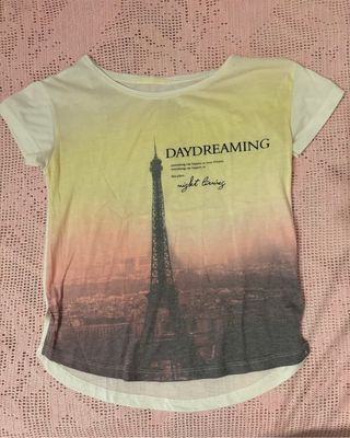 Camiseta Daydreaming Torre Eiffel