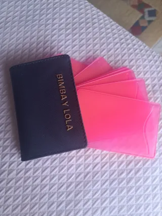 Tarjetero Bimba y Lola Nylon Azul