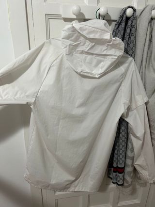 Chaqueta Real Madrid Adidas Blanca y Rosa