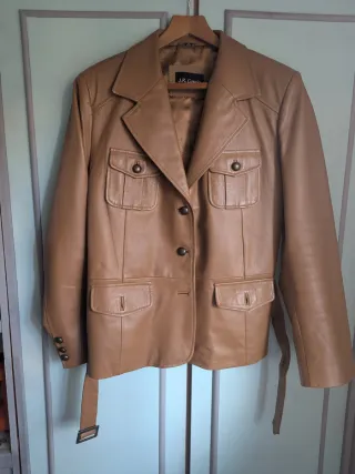 Chaqueta cuero ovino mujer 