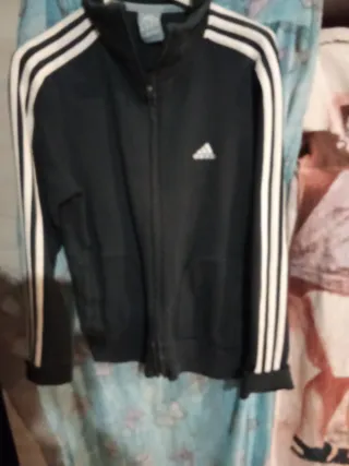 Adidas Giacca Nera Uomo Donna