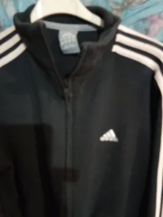 Adidas Giacca Nera Uomo Donna