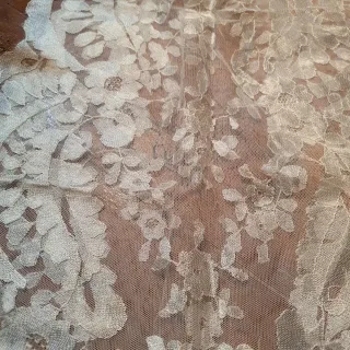 Mantilla Vintage Nylon Beige/Blanco
