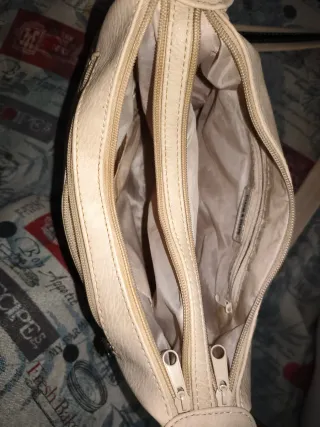 Bolso Beige y Gris