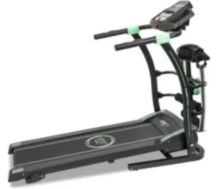 Cinta de Correr FIT Negra y Verde