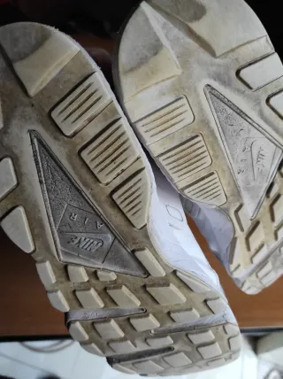 Scarpe Nike Uomo Tg. 42.5 Argento/Bianco