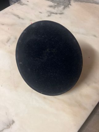 Porta pipa in pelle con scritta Tabacco