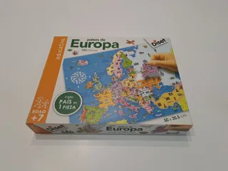 Puzzle Diset Países de Europa 125 Piezas