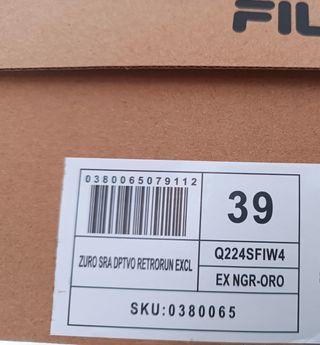 Auto sportive FILA Retrorun Excel