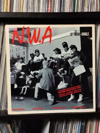 Vinilo Rap N.W.A. Gangsta Gangsta EP 1988