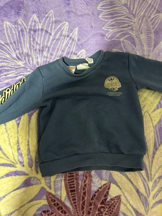 Chándal Adidas Azul talla 9-12 meses