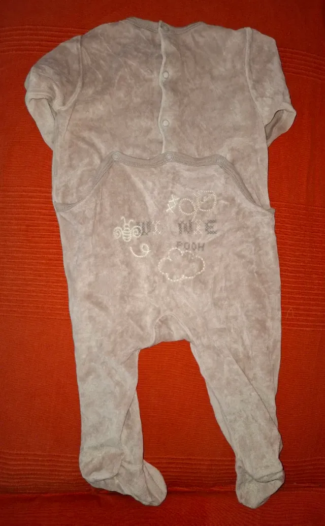 Lote 4 pijamas invierno 9-12 meses