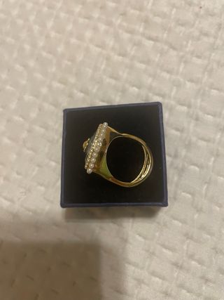 Anillo Swarovski Escarabajo Talla 16